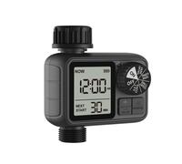 Eshico HCT-M02 Timer ad acqua con 1 presa, /funzionamento a , strumento /pratico/facile da per giardini estivi in Europa e America, timer automatico ad efficienza-precisione IPX5