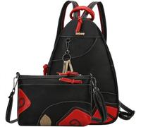 Eshow Zaino da Donna alla Moda per Multi-occasioni, Borsa e Zainetto Casual per Uso Quotidiano come Shopping, Scuola, Viaggio, Università, Lavoro