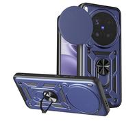 ESHUYI Cover per vivo X300 Pro con Custodia per Fotocamera Scorrevole e Supporto ad Anello [Custodia Paraurti Compatibile con Supporto Magnetico per Auto], Blu