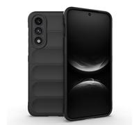 ESHUYI Cover Silicone Liquido per OnePlus Nord 5 5G con Protezione Anti-Germi e Fodera in Microfibra, Custodia in Silicone a Antiurto, Nero