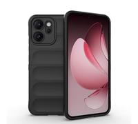 ESHUYI Cover Silicone Liquido per Oppo Reno14 F/Reno14 FS con Protezione Anti-Germi e Fodera in Microfibra, Custodia in Silicone a Antiurto, Nero