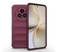 ESHUYI® Cover Silicone Liquido per Realme 14 Pro Plus(Pro+) con Protezione Anti-Germi e Fodera in Microfibra, Custodia in Silicone a Antiurto, Viola scuro