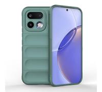 ESHUYI Cover Silicone Liquido per Realme 16 Pro con Protezione Anti-Germi e Fodera in Microfibra, Custodia in Silicone a Antiurto, Verde
