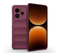 ESHUYI® Cover Silicone Liquido per Realme GT 7 Pro con Protezione Anti-Germi e Fodera in Microfibra, Custodia in Silicone a Antiurto, Viola scuro