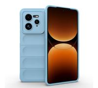 ESHUYI® Cover Silicone Liquido per Realme GT 7 Pro con Protezione Anti-Germi e Fodera in Microfibra, Custodia in Silicone a Antiurto, Azzurro