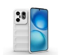 ESHUYI Cover Silicone Liquido per vivo X200 FE con Protezione Anti-Germi e Fodera in Microfibra, Custodia in Silicone a Antiurto, Bianco