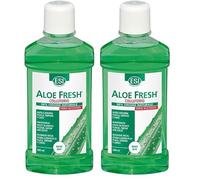 ESI, Aloe Fresh, Collutorio Antibatterico Senza Alcol, Aiuta a Ridurre la Placca e l'Alito Cattivo, Protegge le Gengive e Favorisce la Prevenzione delle Carie, Ingredienti di Origine Naturale, 500 ml