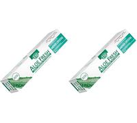 ESI - Aloe Fresh Menta Crystal, Dentifricio con Menta e Xilitolo, Aiuta a Prevenire Carie e Gengiviti, Dona una Piacevole Sensazione di Freschezza, Senza Fluoro e Saccarina, 100 ml (Confezione da 2)
