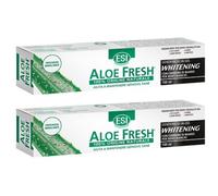 ESI Aloe Fresh Whitening Dentifricio 2x100 ml Dentifricio