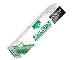 ESI - Aloe Fresh Whitening, Dentifricio con Aloe Vera, Alghe Marine e Carbone di Bambù, Contribuisce a Mantenere Denti Bianchi e Brillanti Senza Aggredire lo Smalto, Senza Fluoro e Saccarina, 100 ml
