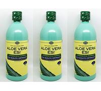 ESI ALOE Vera 1000 ml SUCCO PURO FRESCO 100% massima forza - 3 confezioni