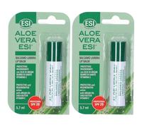 ESI Aloe Vera Esi Balsamo Labbra 2x5,7 g Protezione per le labbra