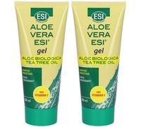 ESI Aloe Vera Gel con Vitamina E + Tea Tree Oil 2x200 ml Gel