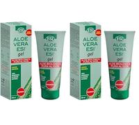 ESI - Aloe Vera Gel Puro, Idrata E Protegge La Pelle Secca O Arrossata In Seguito A Esposizione Al Sole, Adatto A Tutti I Tipi Di Pelle, 200 Ml (Confezione da 2)