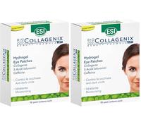 ESI, Biocollagenix Hydrogel Eye Patches, 10 Patch Occhi con Collagene, Caffeina e Acido Ialuronico per Ridurre le Occhiaie, Offre una Pelle Elastica e un Contorno Occhi Luminoso, Formula Idratante