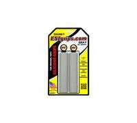 Esi chunky grips silicone coppia di grigio 32 millimetri
