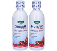Esi Diurerbeforte Drenante Melograno 2x500 ml Soluzione orale