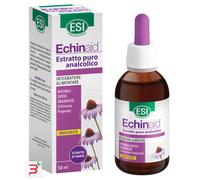 ESI - Echinaid Estratto Puro Analcolico, Integratore Alimentare di Echinacea, Favorisce le Difese Immunitarie Contro i Malanni Tipici della Stagione Invernale, Senza Glutine e Vegan, 50 ml