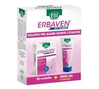 ESI Erbaven Kit Gambe Gonfie Integratore + Gel 100ml