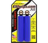 ESI Extra Grosso Silicone Grips Blu Mountain XC Hybrid Piatto BAR Bici da Strada