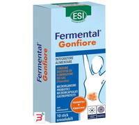ESI, Fermental Gonfiore, Integratore Alimentare per il Gonfiore Addominale, a Base di Probiotici e Finocchio, Favorisce l'Equilibrio della Flora Intestinale, Senza Glutine, 10 Stick Orosolubili