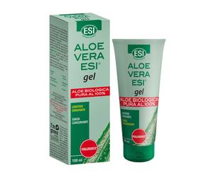 ESI Gel puro di aloe vera - Gel lenitivo e idratante per la pelle secca e irritata, 100 ml