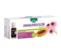 Esi - Immuniflor Forte Papaya Integratore Difese Immunitarie Confezione 12 Flaconcini (Scadenza Prodotto 28/08/2026)