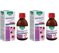 ESI - Immuniflor Tosse Junior, Sciroppo Balsamico con Propoli, Idrata la Gola e Contrasta la Formazione di Muco, Calma l'Irritazione, Ideale per Bambini, Senza Glutine, 150 ml (Confezione da 2)