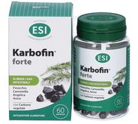 ESI KARBOFIN Forte integratore benessere intestinale 60 Naturcaps