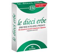 ESI LE DIECI ERBE FUNZIONI INTESTINALI E DIGESTIVE 40 TAVOLETTE