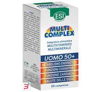 ESI Multicomplex Uomo 50+ - Integratore Di Vitamine E Minerali 30 Compresse