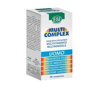 ESI Multicomplex Uomo - Integratore di vitamine e minerali per l'energia e le difese, 30 compresse