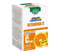 ESI Integratore Multicomplex Vitamina C Pura – Massimo dosaggio, Gusto agrumi – 20 bustine (2 g)