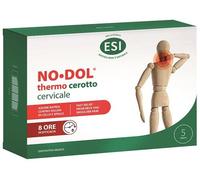 No Dol ESI Thermo Cerotto Cervicale Contro Dolori Spalle e Collo 5 Pezzi