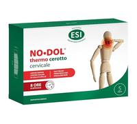 ESI, No-Dol Thermo Cerotti Riscaldanti Cervicale, Allevia i Fastidi Reumatici e Muscolari, Fonte di Calore di Origine Naturale Senza Farmaci, Sollievo Fino a 8 Ore, Senza Coloranti e Parabeni, 5 Pezzi