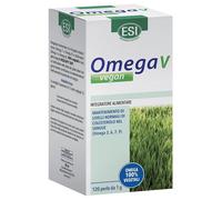 ESI, Omega V Vegan, Integratore Alimentare di Acidi Grassi Omega 3, 6, 7, 9 con