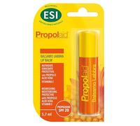 ESI - Propolaid Balsamo Labbra Al Miele SPF 20, con Propolis, Aloe Vera e Vitamina E, Nutre e Protegge le Labbra Screpolate, Ipoallergenico, Dermatologicamente Testato, 5,7 ml