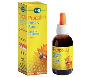 ESI - Propolaid Estratto Puro, Integratore Alimentare di Propolis, Supporta il Normale Funzionamento del Sistema Immunitario, Contrasta Sintomi da Raffreddamento, Senza Glutine e Vegetariano, 50 ml