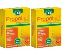ESI - Propolaid Tavolette Masticabili, Caramelle Gola Gusto Menta con Propolis, Allevia le Infiammazioni del Cavo Orale, Contrasta Sintomi da Raffreddamento, Senza Glutine e Vegetariane, 30 Tavolette