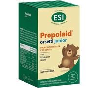 ESI Propolaid - PropolBaby Orsetti Fragola, 80 orsetti masticabili