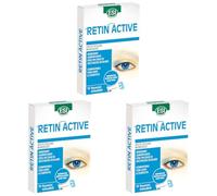 ESI - Retin Active, Gocce Oculari Monodose a Base di Mirtillo Nero per il Benessere della Vista, Idratanti e Lenitive, Proteggono gli Occhi da Condizioni Ambientali Sfavorevoli, 10 Flaconcini