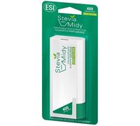 ESI - Stevia Midy, Dolcificante Zero Calorie di Origine Naturale, a Base di Glicosidi Steviolici, Sostituisce lo Zucchero nella Dolcificazione delle Bevande, Senza Glutine e Vegano, 400 Compresse