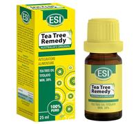 ESI - Tea Tree Remedy Oil, Olio Biologico, Integratore Alimentare, Migliora la Resistenza Fisiologica a Severe Condizioni Ambientali, Supporta le Prime Vie Respiratorie, Senza Glutine e Vegan, 25 ml
