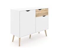 Esidra Delta Credenza, Legno, Rovere, 99 x 39 x 82 cm