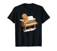 Esilarante pianista di Pan di Zenzero per Una delizia Musicale Maglietta