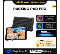 [eSIM integrata] Ulefone RugKing Pad Pro 4G Tablet Rugged da 8.68" 90Hz Batteria da 7100mAh Android 16 Fino a 16GB di RAM 128GB di ROM Globale