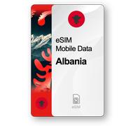 eSIM Internet Albania, valido 15 giorni, traffico Nelimitato