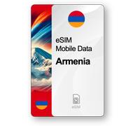 eSIM Internet Armenia, valido 30 giorni, traffico 10 GB