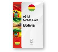 eSIM Internet Bolivia, valido 30 giorni, traffico 20 GB