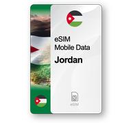 eSIM Internet Giordania, valido 30 giorni, traffico 20 GB